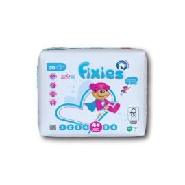 Couches bébé Fixies Maxi+ 9/20kg x 20