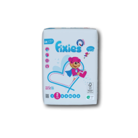 Couches bébé Fixies Mini 3/6 kg x 64