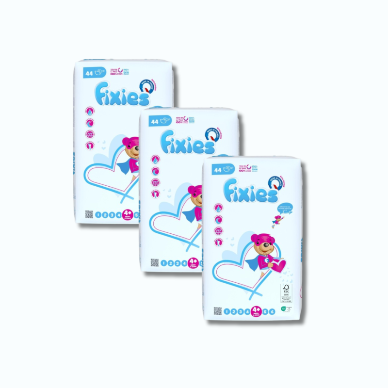 PACK couches Fixies Maxi+ 9/20 kg 3 x 44
