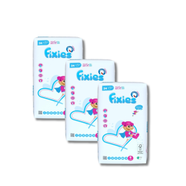 PACK couches Fixies XL 16/30 kg 3 x 34