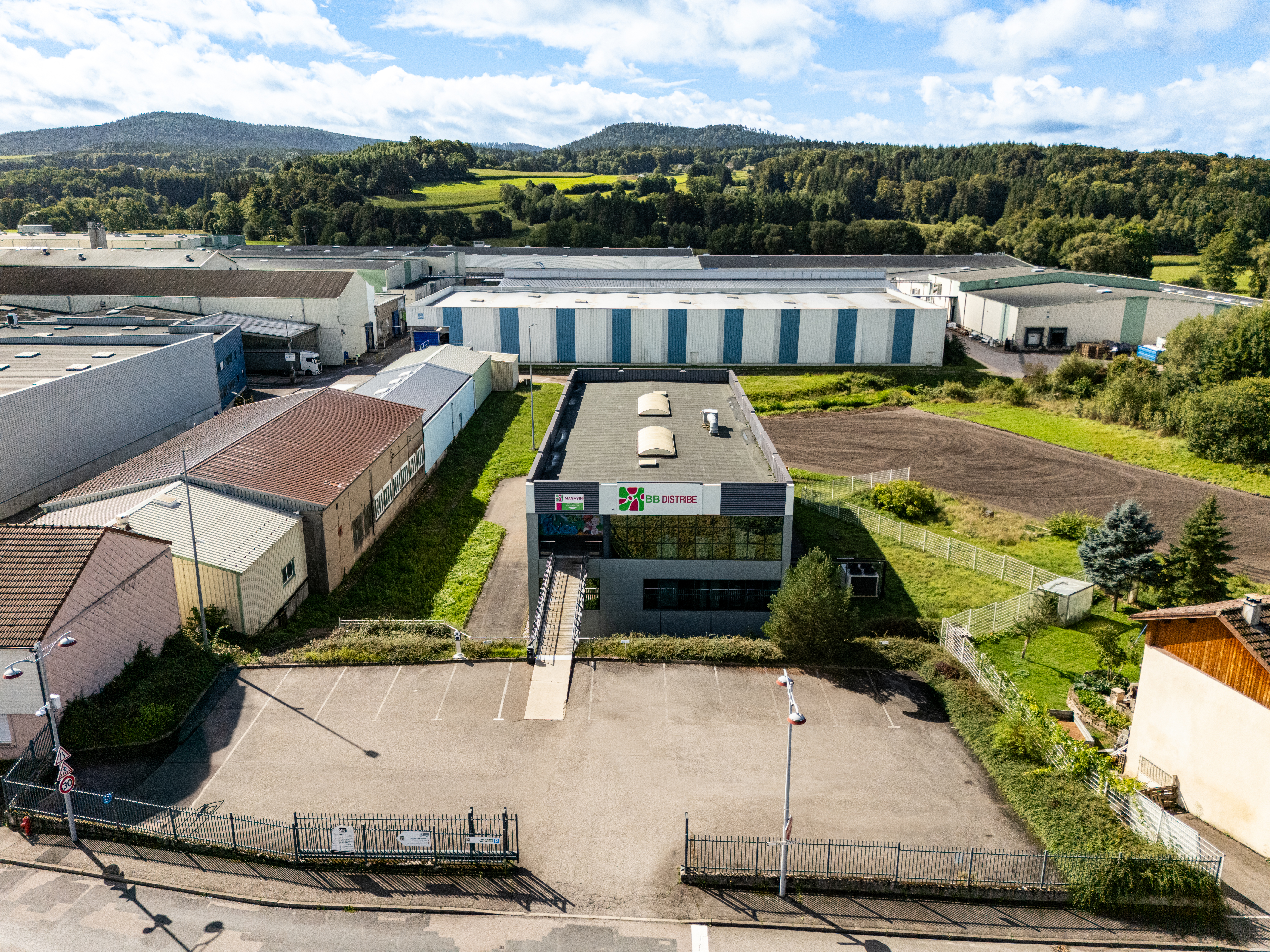 Usine dans les Vosges fabrication de couches bébé