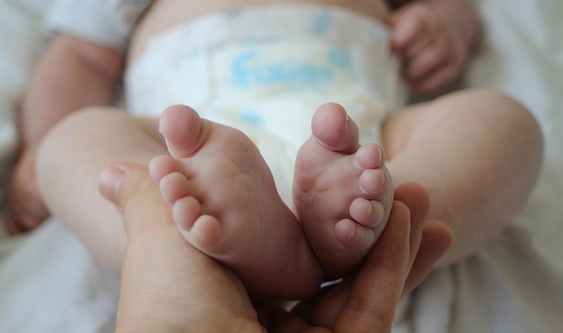 massage de bébé